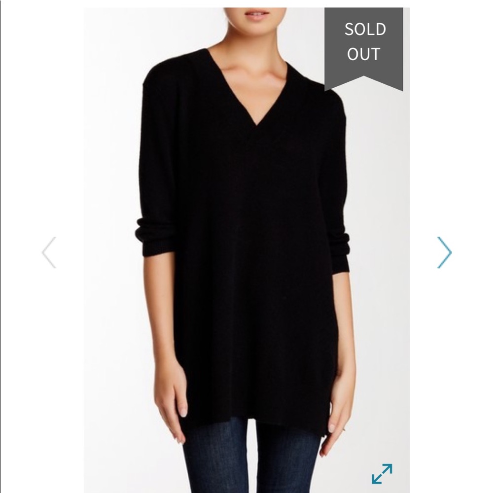 Susina cashmere long sweater size small